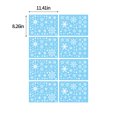 thumbnail image 3 of Vacemry Under $5 Christmas Window Clings, 480PC Snowflake Static Sticker Decals, Removable Glass Door Decorations, Seasonal Winter Frosted Window Art, 3 of 8