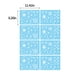 thumbnail image 3 of 480 pegatinas blancas de copos de nieve para ventana | Pegatinas y calcomanías navideñas para vidrio, espejos y azulejos | Decoración de PVC con copos de nieve para el hogar, el dormitorio y la sala, 3 of 8