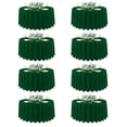 thumbnail image 1 of Manteles redondos de poliéster verde Hunter de 90 pulgadas de Sancua, paquete de 8, 1 of 9