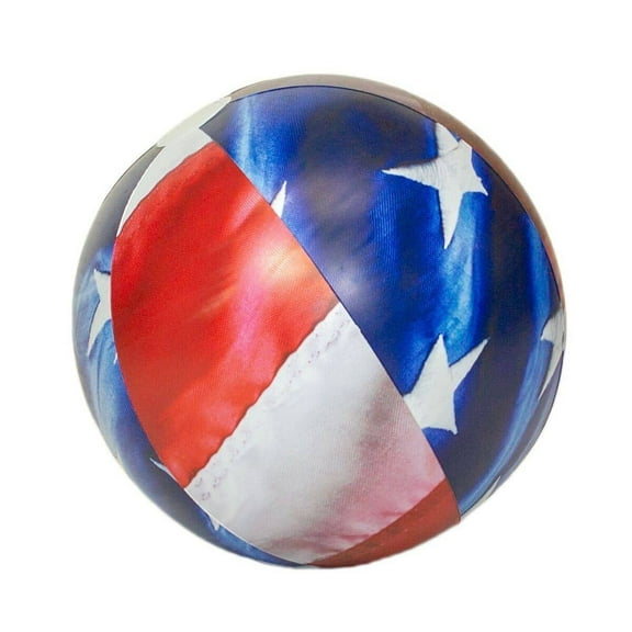 PoolCandy Inflatable Stars & Stripes Beach Ball