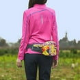 thumbnail image 4 of EDFBUYKRS Tunic Blouses for Women 2026 Lace Trim V Neck Puff Long Sleeve Work Shirts Fall Eyelet Tops Xxl, 4 of 8