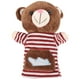thumbnail image 1 of KAKOWELY Marionetas de mano de oso de peluche interactivas, juguete de rol para niños, marionetas de mano rellenas, 1 of 5