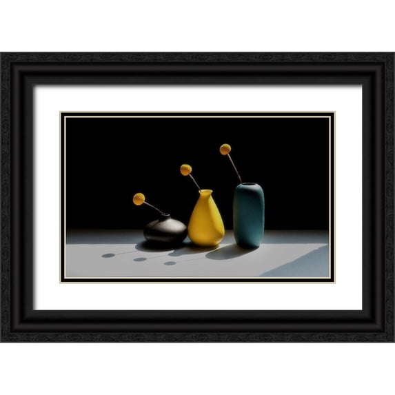 Xu, Sheila 14x10 Black Ornate Wood Framed with Double Matting Museum Art Print Titled - Untitled