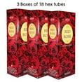 thumbnail image 3 of Hem Precious Red Rose Agarbatti Pack of 18 Incense Sticks Boxes, 20gms Each, 3 of 6