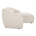 thumbnail image 3 of Moe's Home Collection Amelia Modular Sectional Fabric White, 3 of 6