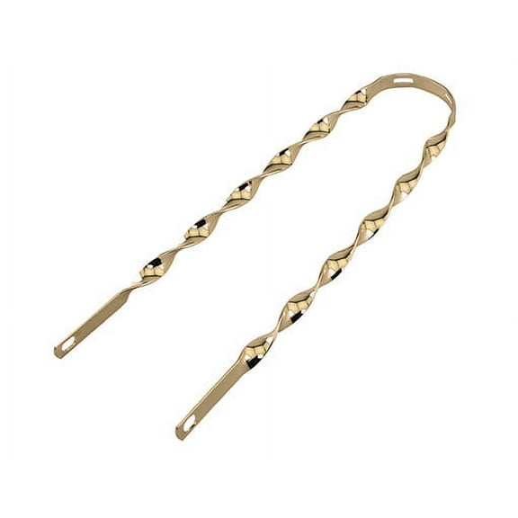 Alta Gold Steel Flat Twisted Lowrider Bicycle Fender Braces (26")