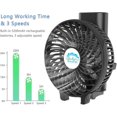 thumbnail image 4 of Mini ventilador portátil, ventilador de mano, batería recargable por Usb, 3 velocidades, 180, ventilador de escritorio pequeño plegable, Banco de energía, ventilador de mano 3 en 1 para oficina,, 4 of 5