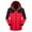 Red, variant on Qiggri Men's 3 in 1 Waterproof Winter Jackets Ski Warm Snow Rain Coat Puffer Liner Hood Windbreaker