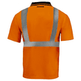 thumbnail image 5 of JORESTECH 5-Pack Hi-Vis Short Sleeve Safety Polo Shirt, ANSI Class 2 (Orange, XL), 5 of 9