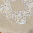 thumbnail image 2 of WCHUANG Embroidered Tablecloth Lace Square Tablecloth, Small Table Cloth, Bedside Table Cover Nightstand Tabletop Decoration, 2 of 5