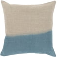 thumbnail image 2 of Surya Dip Dyed Poly Fill 20" Square Pillow in Blue and Green, 2 of 2