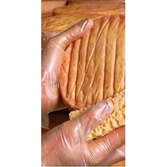 Eunicole Sand Clear Vinyl Examination Powder-Free Safety Gloves, Smooth, Non Sterile, Latex-Free, Allergy Free, X-Large, 1Inner X 100pcs