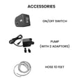 thumbnail image 4 of Equator 3-in-1 OUTDOOR AC+HEATER+FAN 9000 BTU 110V w/Wheels 110V + Drip Pan+Pump, 4 of 7