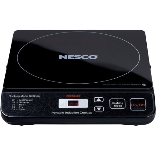Nesco Portable Induction Cooktop Walmart Com