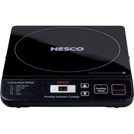 Nesco Portable Induction Cooktop Walmart Com