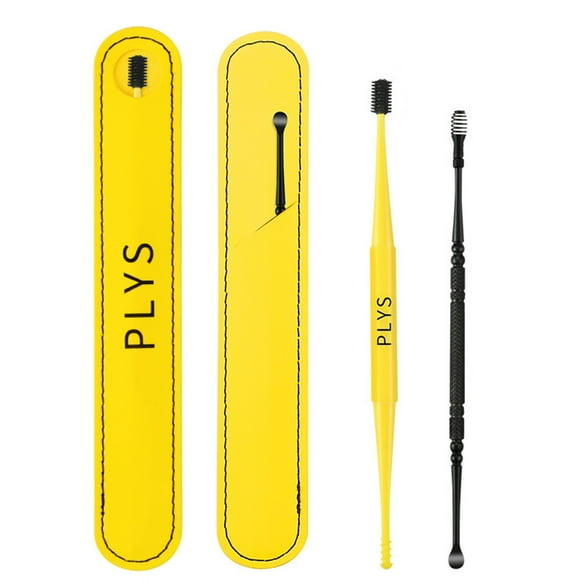 Deals of The Day Clearance! Spring Ear Cleaner and Wax Remover Kit, Metal Ear Cleaning Tools with Double-Ended Scraper, Essential for Home Ear Hygiene
