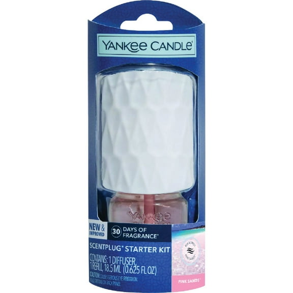 1PC Yankee Candle ScentPlug Pink Sands Air Freshener Starter Kit