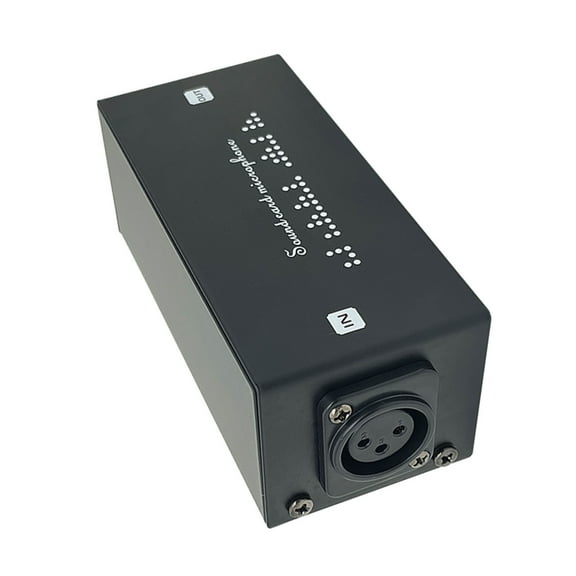 Professional Preamp Improve Dynamic Microphone Preamp Sounds Boosters for Broadcast and Podcasts