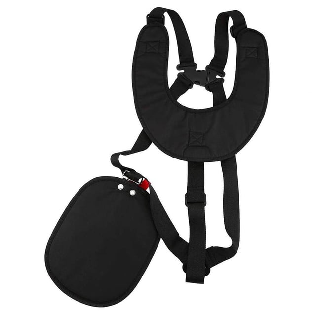 Ruiboury Tondeuse à Gazon Double Bandoulière Sangle de Sécurité Réglable Sangle Rembourrée