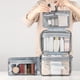 thumbnail image 1 of Estuche de maquillaje Macarena gris, 1 of 8