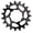 Black, variant on Wolf Tooth Single Speed Aluminum Cog - 22t, Compatible with 3/32" Chains, Black