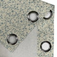 thumbnail image 5 of Ambesonne Garden Art Grommet Curtain, Leaves Blossoms, 50" x 54", Beige and Pale Grey, 5 of 6