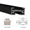 thumbnail image 6 of Wac Lighting Jl-Left Left L-Connector For J-Track Systems - Black, 6 of 6