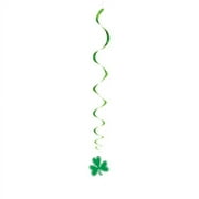 26" Hanging Shamrock St. Patrick's Day Decorations, 3 Count