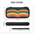 thumbnail image 4 of Vibrant Painting Colorful Waves Dynamic, Carrying Case For Nintendo Switch & OLED Version, Eva Pouch Case for Console & Accessories with 10 Game Card Slot & Wristband, Black, 4 of 6