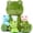 Frog-Green, variant on MaoGoLan 18" Plush Flamingo Stuffed Animal Mommy Stuffed Flamingo with 4 Babies