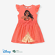 thumbnail image 1 of Disney Disney Princess Ariel/Jasmine/Rapunzel/Moana Rompevallas de malla con volantes y moño de estampa de personaje para niñas pequeñas, 1 unidad, 1 of 2
