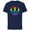 Navy, variant on Star Wars Rebel Alliance Rainbow - Short Sleeve Cotton T-Shirt for Adults - Customized-Athletic Heather