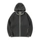 thumbnail image 1 of Sudadera con capucha para hombre, sudadera con capucha de manga larga lisa, forro polar con cremallera, abrigo grueso y cálido, sudaderas para hombre, blusa de poliéster, 1 of 5
