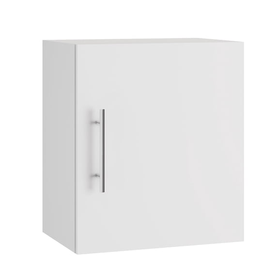 Dumekko Small Wall Cabinet, 12"D x 18"W x 20"H Small Bathroom Storage Cabinet with Adjustable Shelves, Garage Wall Cabinet for Laundry Room Bathroom Kitchen White