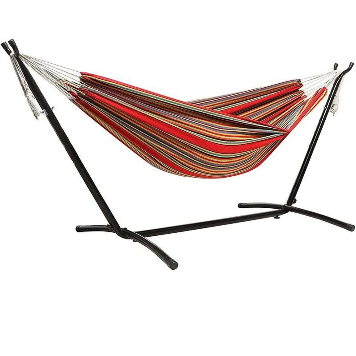 Canvas Camping Hammock Double Widened Single Hammock Chair Without Stand for Outdoor Enthusiasts(Without Stand)