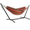 thumbnail image 3 of Canvas Camping Hammock Double Widened Single Hammock Chair Without Stand for Outdoor Enthusiasts(Without Stand), 3 of 10
