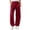 #08 Wine 【Mix, Match & Rotate: Stock Up on Daily Colors】, variant on Women's Quick Dry Nylon Pants with Elastic Waist, Comfortable Straight Leg Pants with Side Pocket, Casual Outdoor Hiking Jogging Work Pants for Women, Womens Comfortable | VerBelle,Army Green L