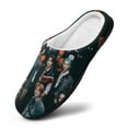 thumbnail image 3 of Stray Kids Mens Cozy Memory Foam Slippers Slip On Warm House Shoes Indoor/Outdoor Scuff, 3 of 8