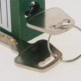 thumbnail image 4 of Wekity Lockout Tagout Locks 6mm Safety Padlock Loto Locks Keyed Differently PA Lock Out Tag Out Steel Shackle Small Luggage Padlocks Green 3PCS-0621, 4 of 5