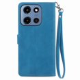 thumbnail image 3 of for Motorola Moto G Play 5G 2026 6.7 inch Case, Wallet for Women Men, Durable PU Leather Magnetic Flip Lanyard Strap Wristlet Zipper Card Holder Wallet Phone Case for Motorola Moto G 2025, 3 of 10