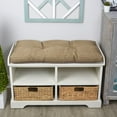 thumbnail image 4 of Klear Vu The Gripper Non-Slip Tufted Omega Universal Bench Cushion, 30" x 14 x 3", Gold, 4 of 4