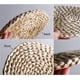 thumbnail image 3 of Zhuge Manteles individuales de ratán trenzado redondos de tejido natural para decoración de mesa de comedor y cocina rústica (paquete de 2 redondos de 15,7 pulgadas), 3 of 5