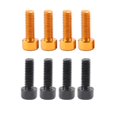 thumbnail image 1 of 8pcs Tornillos de Jaula de Botella de Agua Hexagonal Bicicletas Accesorio Durable, 1 of 9
