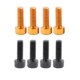 thumbnail image 1 of 8pcs Tornillos de Soporte de Botella de Enchufe Hex Bicicletas Accesorio Duradero, 1 of 9