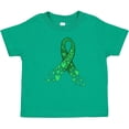 thumbnail image 3 of Inktastic Cerebral Palsy Awareness- Green Ribbon Made of Hearts Boys or Girls Baby T-Shirt, 3 of 5