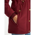 thumbnail image 5 of Time and Tru Women's and Women's Plus Hooded Anorak Jacket with Faux Fur Trim, Heavyweight, Sizes XS-2X, 5 of 6