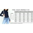 thumbnail image 3 of Lmueinov Women Winter Clothes Women's Long Sleeve Mock Turtleneck Thermal Underwear Tops Fleece Lined Slim Fit Base Shirts, 3 of 6
