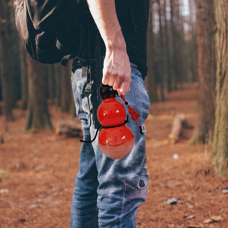 Gourd Water Bottle, Bottiglia di Zucca, Portatile