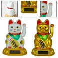 thumbnail image 5 of Solar Waving Lucky Cat Ornament Vehicle-Mounted Home Ornament, 5 of 5