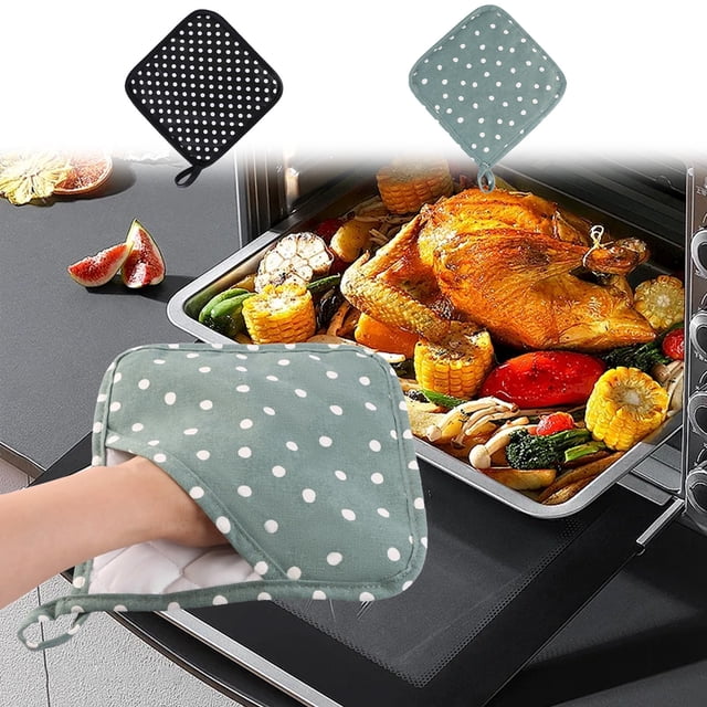Xihbxyly Tapete Aislante para Ollas, Diseño Acolchado Resistente Al Calor, Agarre Antideslizante, Protección para Encimeras de Cocina, Multiusos para Platos y Ollas Calientes, Lavable a Máquina, Tama